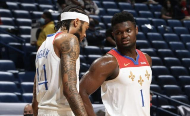  锡安复出首战砍两双鹈鹕击败马刺  